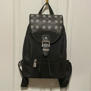 Rare Vintage Russell Simmons Phat Farm Backpack Black Gray